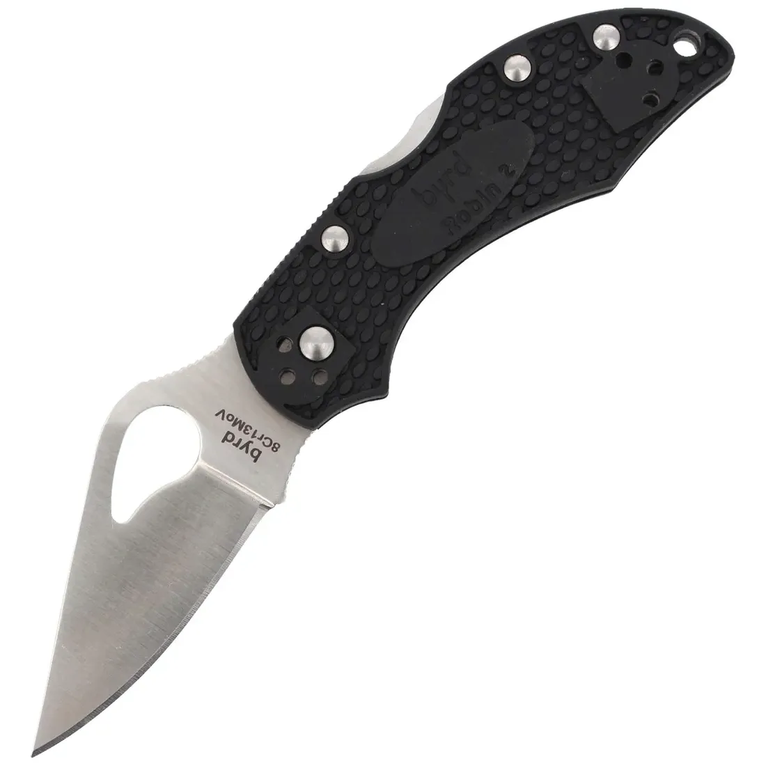 noz-turystyczny-spyderco-byrd-robin-2-frn-black-plain-stan-nowy