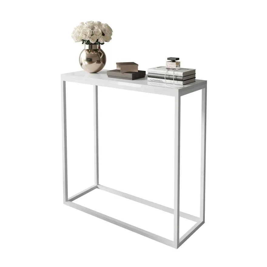 konsola-modern-80-cm-bialy-polysk-stan-nowy