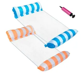 dmuchany-2sztuki-materac-do-plywania-hamak-wodny-na-basen-i-plaze-pompka