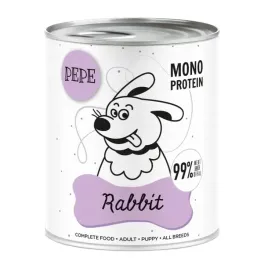 karma-mokra-dla-psa-paka-zwierzaka-pepe-rabbit-99percent-krolik-800g