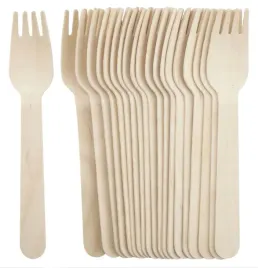 widelce-jednorazowe-sztucce-drewniane-clarina-ekologiczne-16-cm-100-sztuk