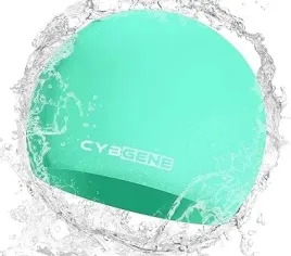 czepek-plywacki-silikon-cybgene-turkusowy