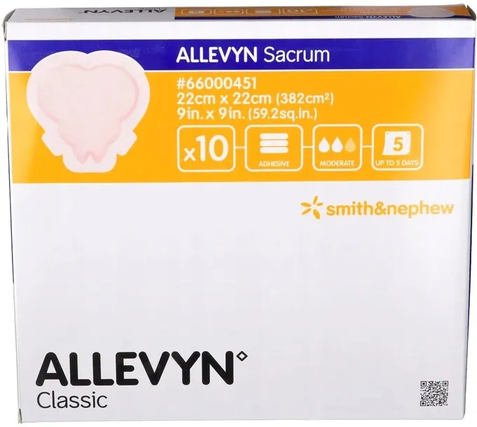 Smith Nephew ALLEVYN Sacrum 22 x 22cm 10szt.