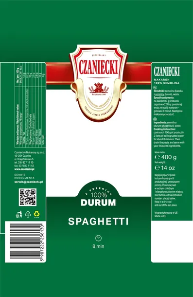 makaron-spaghetti-czaniecki-400-g-stan-nowy