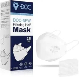 maseczki-doc-nfw-filtering-half-mask-1-sztuka-certyfikat-ce-0598-3warstwowe