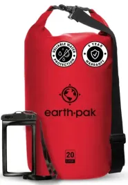 torba-earth-pak-czerwona-torba-wodoodporna-30l-turystyczna-etui-na-telefon