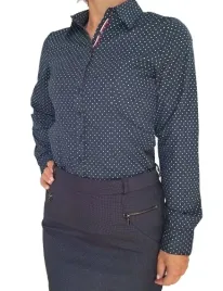 koszula-damska-elegancka-wizytowa-granatowa-w-groszki-dopasowana-s