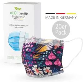 maski-chirurgiczne-medyczne-20-sztuk-flowerfield-alb-stoffe-protect-me