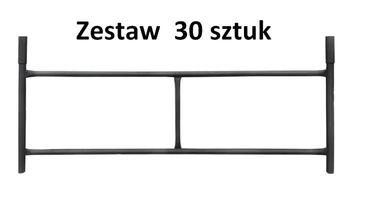 Rusztowanie warszawskie - Zestaw 30 sztuk - STALFI