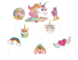 topper-toper-na-tort-jednorozec-urodziny-zestaw-8-szt-dekoracja-ozdoba