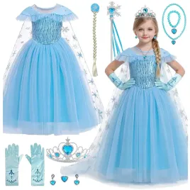 stroj-przebranie-na-bal-przebierancow-suknia-sukienka-elsa-elza-110-120cm