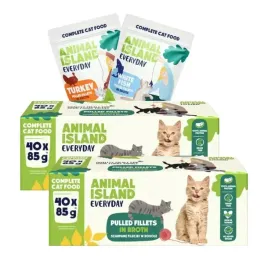 mokra-karma-dla-kota-animal-island-indyk-biala-ryba-w-filecie-mix-80x85g