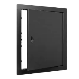 drzwiczki-rewizyjne-metalowe-10x15cm-czarne-zatrzask-inspekcyjne-serwisowe