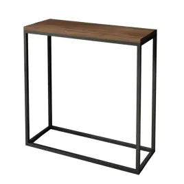 konsola-modern-czarna-blat-dab-stirling-80-cm