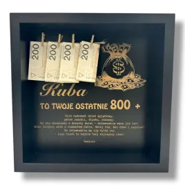 ramka-3d-czarna-prezent-na-18-grawer-smieszny-prezent-na-pieniadze-s32