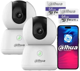 dwie-kamery-niania-obrotowe-wifi-3mpx-dahua-h3b-hero-autotracking-64gb
