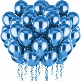 niebieskie-balony-chrom-shiny-glossy-gumowe-26-cm-100-szt