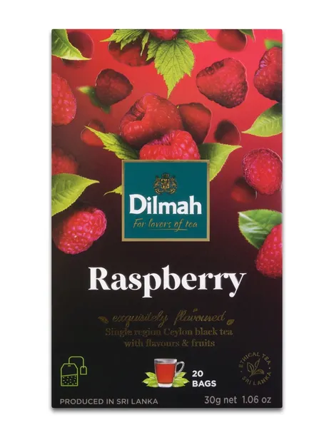 herbata-czarna-dilmah-malina-raspberry-20-torebek-produkt-nie-zawiera-antyzbrylaczy-cholesterolu-cukru-drozdzy-glutenu-jajek-konserwantow-laktozy-nabialu-oleju-palmowego-orzechow-pestek-pszenicy-soi-tluszczy-trans-utwardzanych