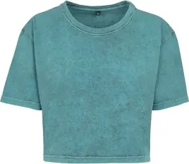 damska-koszulka-acid-washed-cropped-tee-builid-your-brand-turkusowa-roz-s