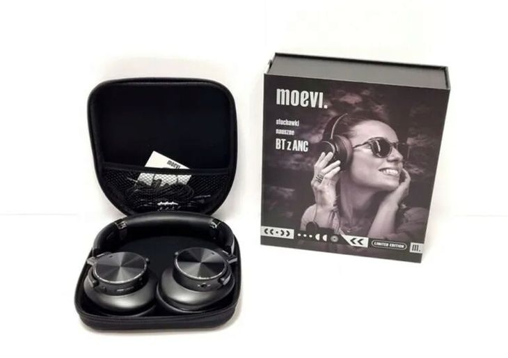 Słuchawki bezprzewodowe nauszne ES-4912 MOEVI SŁUCHAWKI BLUETOOTH Z ANC