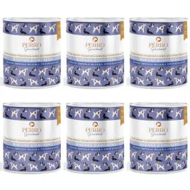 mokra-karma-dla-psa-perro-gourmet-bazant-z-gruszka-6-x-800g