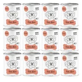karma-mokra-dla-psa-paka-zwierzaka-pepe-roe-deer-99percent-sarna-12x800g