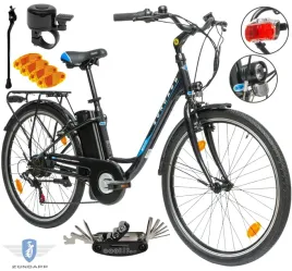 rower-elektryczny-damski-miejski-26-shimano-250-w-led-bagaznik-oswietlenie