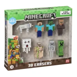 figurka-minecraft-3d-erasers-8-pack-deluxe-box-ver-a