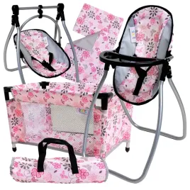 zestaw-dla-lalek-lozeczko-krzeselko-hustawka-nosdilo-3w1-posciel-doris