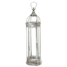 lampion-metalowy-wysoki-srebrny-przecierany-vintage-shabby-chic-latarnia