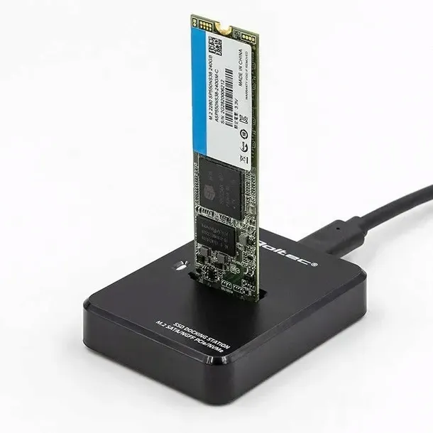qoltec-stacja-dokujaca-dyskow-ssd-m-2-sata-pcie-stan-nowy-interfejs-dysku-twardego-sata