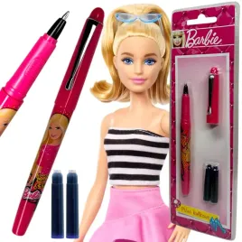 pioro-kulkowe-dla-dzieci-barbie-2x-naboje-do-piora-do-szkoly-pisania
