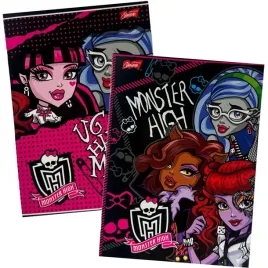 2-x-zeszyt-w-kratke-a5-16-kartek-monster-high-szkolny-st-majewski-2-sztuki