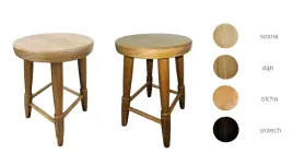 taboret-drewniany-okragly-bukowy-kolor-dab-45cm-producent-maxi-drew