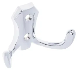 wieszak-scienny-podwojny-45cm-chrom-haczyk-zawieszka-przykrecany