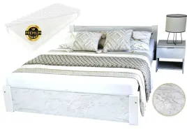 lozko-biale-3d-marmur-80x200-z-materacem-piankowym-stelaz-gratis