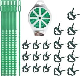 drut-do-roslin-z-obcinaczem-klipsy-male-duze-do-wiazania-20m-zestaw-31-szt