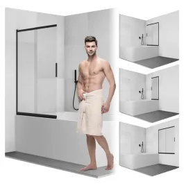 parawan-nawannowy-2-skrzydlowy-przesuwny-80cm-slide-transparentny-czarny