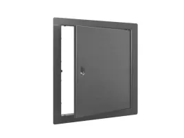 drzwiczki-rewizyjne-metalowe-40x40cm-grafit-zatrzask-inspekcyjne-serwisowe