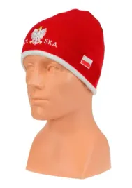 czapka-zimowa-polska-dla-kibica-polski-czerwona-napis