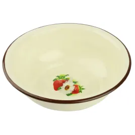 miska-emaliowana-duza-misa-wzor-truskawki-tradycyjna-stal-kremowa-20cm-4900