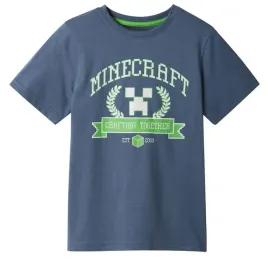 t-shirt-koszulka-dziecieca-minecraft-krotki-rekaw-146-152-bawelna-niebieska