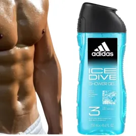 zel-pod-prysznic-meski-adidas-orzezwiajacy-ice-dive-250m-3w1-szampon