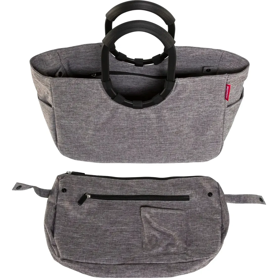 reisenthel-loopshopper-m-twist-silver