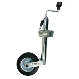 kolo-podporowe-przyczepy-fi48-d200-regulowane-z-uchwytem-mocujacym-zabi