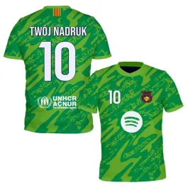 koszulka-sportowa-barcelona-zielona-wlasny-nadruk-rozmiar-134