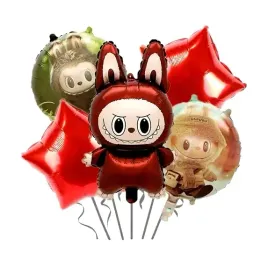 zestaw-balonow-potworek-brazowy-labubu-dekoracja-na-urodziny-halloween
