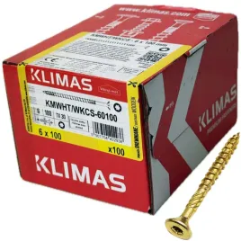 wkrety-do-drewna-uniwersalne-wkcs-60x100-stozek-tx30-zolte-100szt-wkretmet