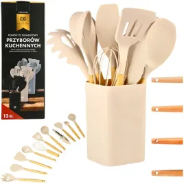 przybory-kuchenne-silikonowe-12el-creamy-zestaw-przyborow-kuchennych-stojak