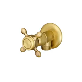 kranik-do-weza-wc-i-pralki-antyczny-mosiadz-york-pojedynczy